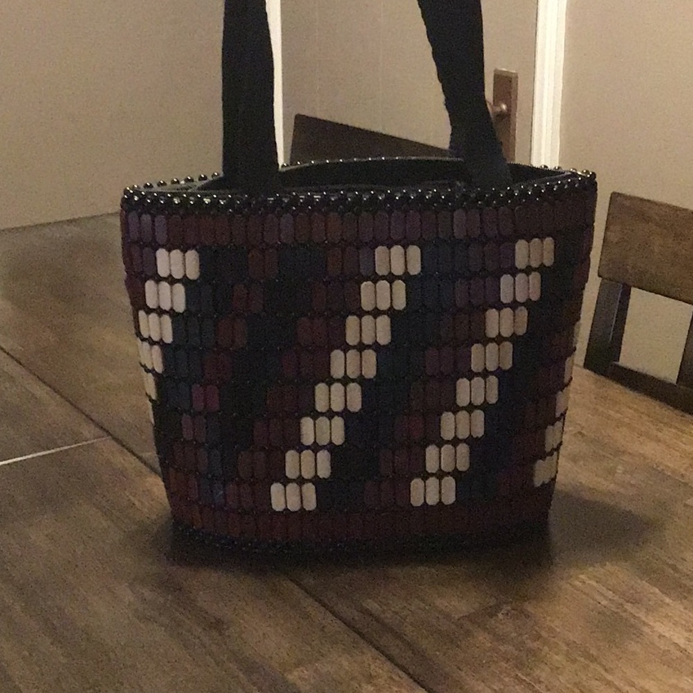 Hand made handbag from Rwanda